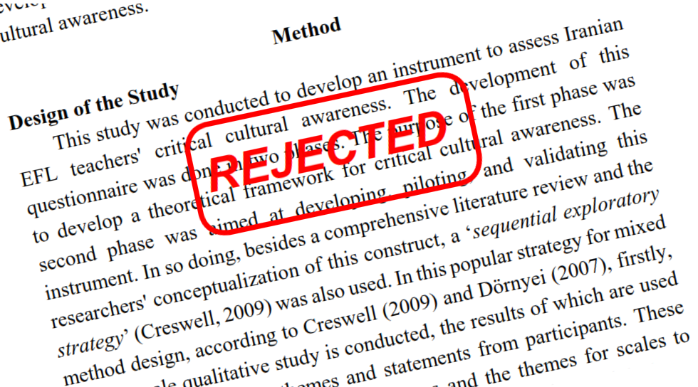 paper rejection