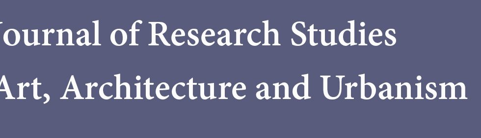 Scientific Journal of Research Studies in Future Art Architecture and Urbanism