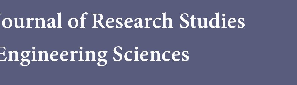 Scientific Journal of Research Studies in Future Engineering Sciences