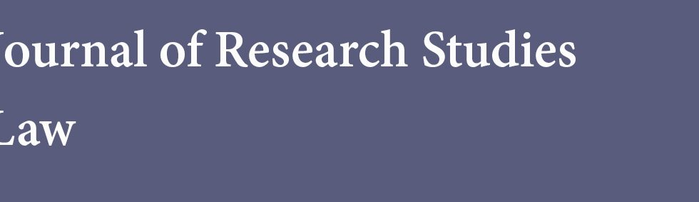 Scientific Journal of Research Studies in Future Law