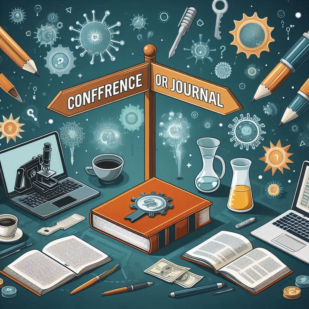 کنفرانس یا ژورنال راهنمای جامع برای انتخاب بهترین روش انتشار یافته‌های پژوهشی