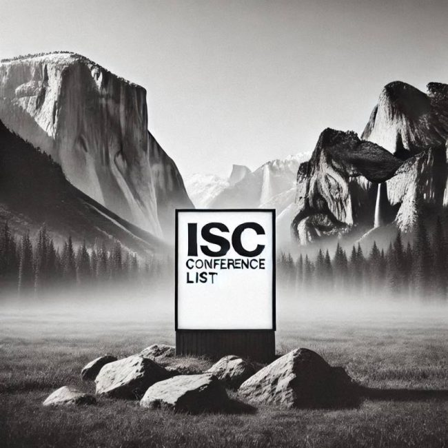 لیست کنفرانس های ISC1