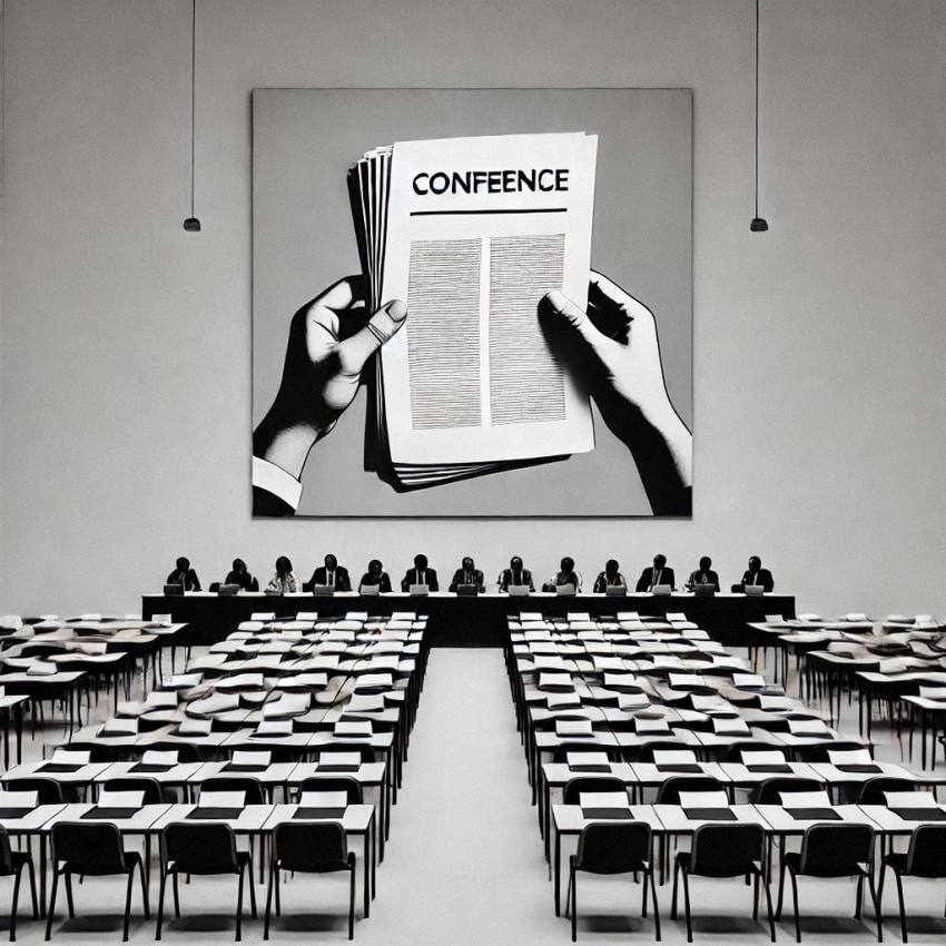 چاپ مقاله در کنفرانس