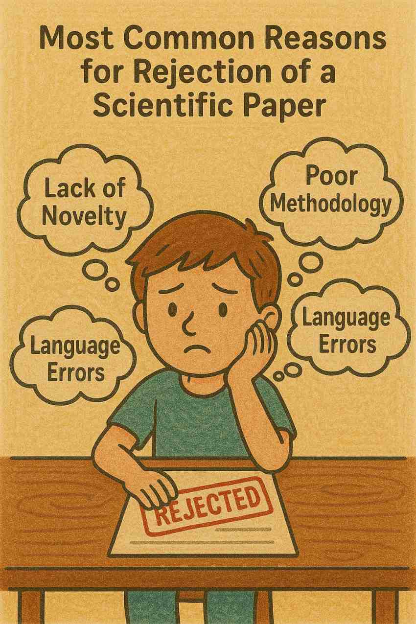 رایج‌ترین دلایل ریجکت مقاله علمی 2