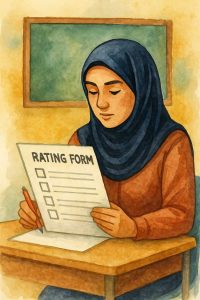 فرم امتیاز دهی رتبه بندی معلمان 4
