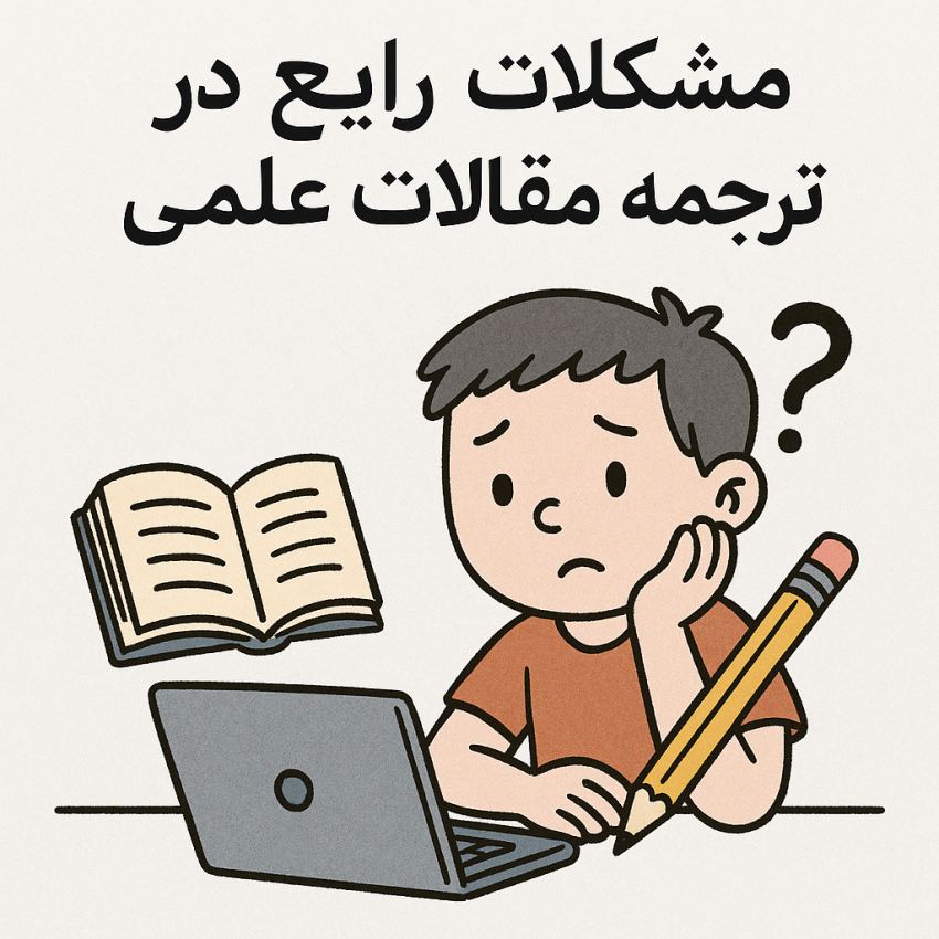 مشکلات رایج در ترجمه مقالات علمی1