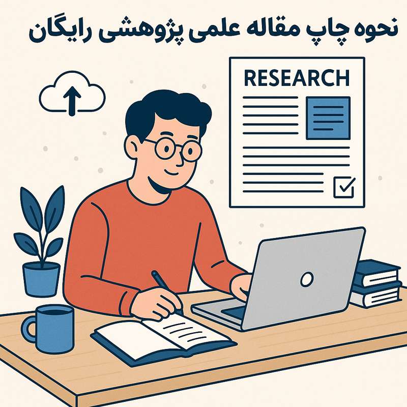 نحوه چاپ مقاله علمی پژوهشی رایگان 1