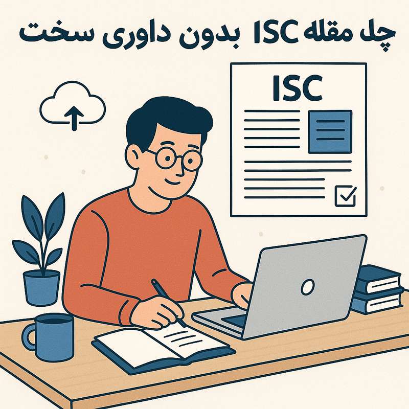 چاپ مقاله ISC بدون داوری سخت 2